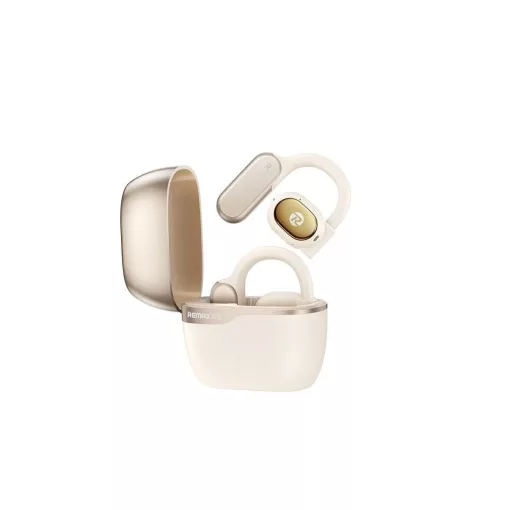 Bluetooth Remax TWS P1 Air Conduction vezeték nélküli fülhallgató fehér