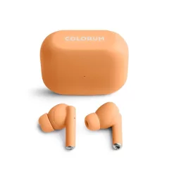 COLORUM CTWS-14 TWS Bluetooth fülhallgató barackszínű