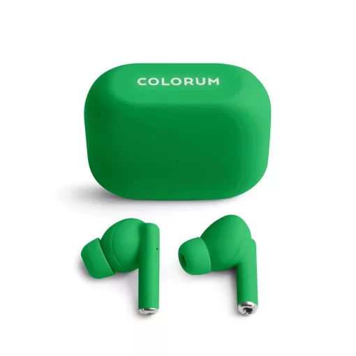 COLORUM TWS Bluetooth fülhallgató CTWS-04 zöld