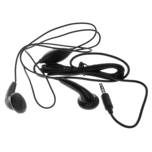 Alcatel CCB3000A12C2 fekete 3,5mm jack gyári sztereo headset