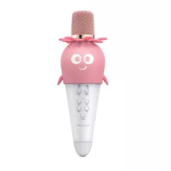   Forever Bluetooth mikrofon hangszóróval AMS-200 rózsaszín