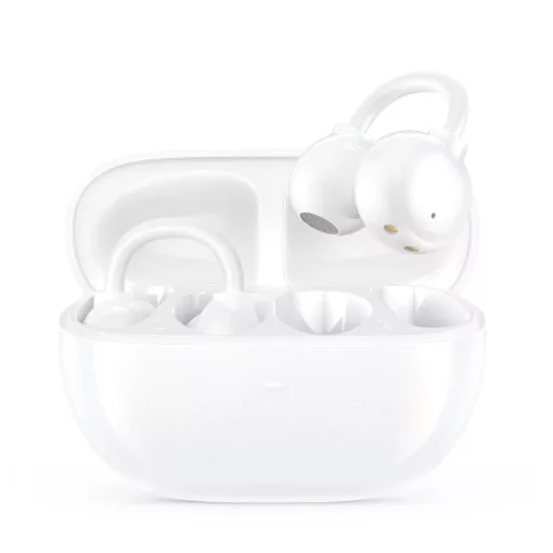 BWOO BW39 TWS Bluetooth fülhallgató futáshoz fehér