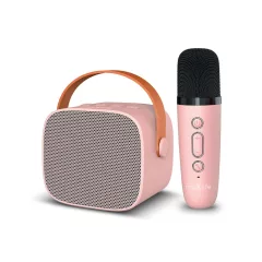 Maxlife Bluetooth karaoke hangszóró MXKS-100 rózsaszín