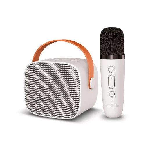 Maxlife Bluetooth karaoke hangszóró MXKS-100 fehér