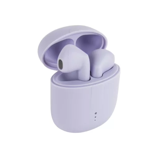 Setty TWS Bluetooth fülhallgató töltőtokkal STWS-19 lila