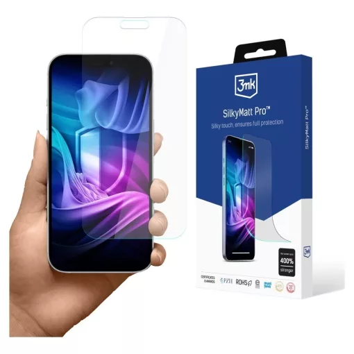 3MK Silky Matt Pro matt védőfólia Apple iPhone Air készülékhez