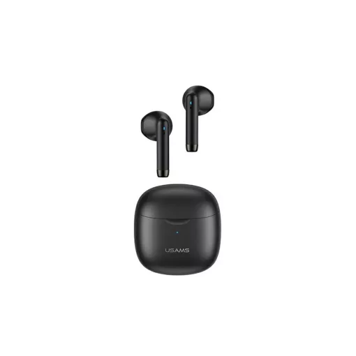 USAMS Bluetooth 5.0 TWS IAseries Vezeték nélküli fejhallgató fekete BHUIA01 (US-IA04)
