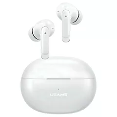   USAMS Bluetooth 5.3 TWS X-donseries ENC vezeték nélküli fejhallgató fehér BHUENCXD02 (US-XD19)