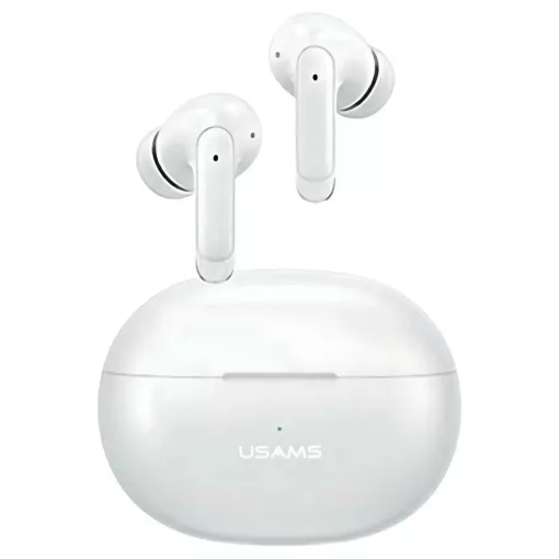 USAMS Bluetooth 5.3 TWS X-donseries ENC vezeték nélküli fejhallgató fehér BHUENCXD02 (US-XD19)