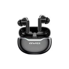   AWEI Bluetooth 5.3 T50 ENC+ fejhallgató dokkoló állomás fekete