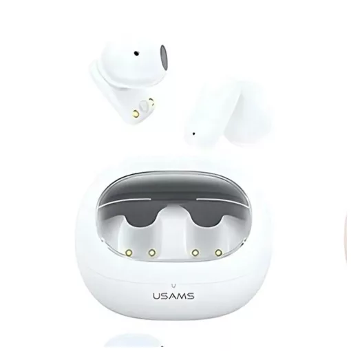USAMS Bluetooth 5.3 TWSTD Series vezeték nélküli fejhallgatók BHUTD01 (TD22) fehér