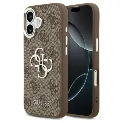   Guess 4G Big 4G Classic Logo tok iPhone 17 készülékhez barna ezüst