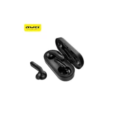   AWEI Bluetooth 5.0 T10C TWS+ fülhallgató dokkoló állomással fekete