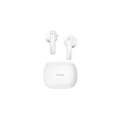   USAMS Bluetooth 5.0 TWS SM Series vezeték nélküli fülhallgatók fehér BHUSM01 (US-SM001)
