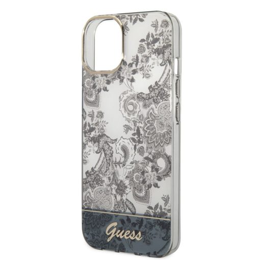 Guess Apple iPhone 14 Plus (6.7) PC/TPU Toile De Jouy hátlapvédő tok szürke (GUHCP14MHGPLHG)