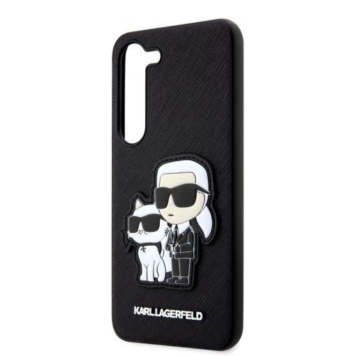 Karl Lagerfeld PU Saffiano Karl and Choupette Samsung S916 Galaxy S23 Plus (2023) hátlapvédő tok 