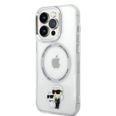   Karl Lagerfeld IML Karl and Choupette NFT MagSafe Apple iPhone 13 Pro (6.1) hátlapvédő tok átlá