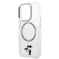   Karl Lagerfeld IML Karl and Choupette NFT MagSafe Apple iPhone 13 Pro Max (6.7) hátlapvédő tok á