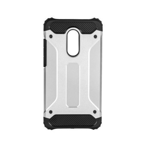 Forcell Armor Xiaomi Redmi Note 5A ütésálló szilikon/műanyag tok ezüst