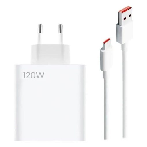 Xiaomi MDY-13-EE gyári hálózati fehér gyors (Turbo) töltőfej 6A 120W USB - Type-C gyorstöltő