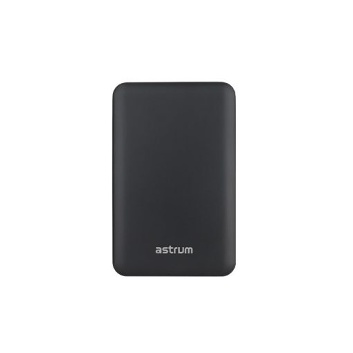 Astrum PB440 10000mAh fekete fémházas gyorstöltő PD power bank 22,5W, 2X QC 3.0 USB-A, 1XUSB-C, 