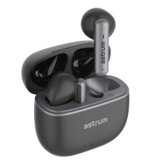  Astrum ET340 BT V5.1 sztereo TWS headset zajszűrős mikrofonnal, USB-C töltőtokkal, fekete