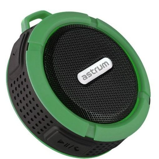 Astrum ST190 zöld bluetooth 3.0 hangszóró mikrofonnal (kihangosító), micro SD olvasóval, AUX b