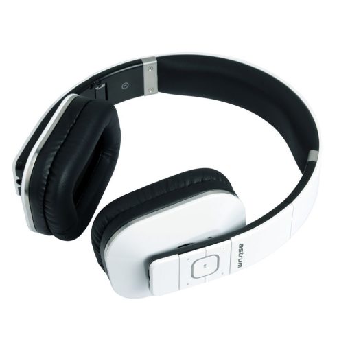 Astrum HT500 sztereó fehér bluetooth 4.0 fejhallgató APTX technologiával, beépített mikrofonna