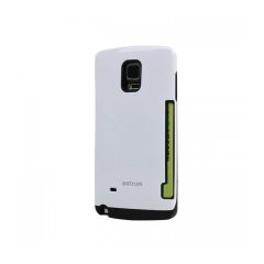   Astrum MC080 kártyatartós Samsung G920 Galaxy S6 hátlapvédő fehér