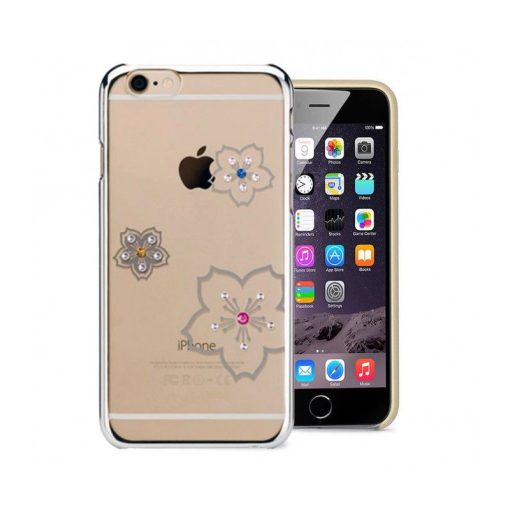Astrum MC280 keretes virág mintás, színes Swarovski köves Apple iPhone 6 Plus / 6S Plus hátlapv