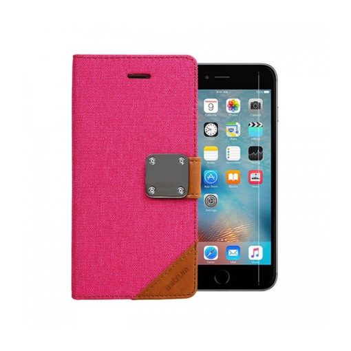 Astrum MC610 MATTE BOOK mágneszáras Apple iPhone 6/6S könyvtok pink