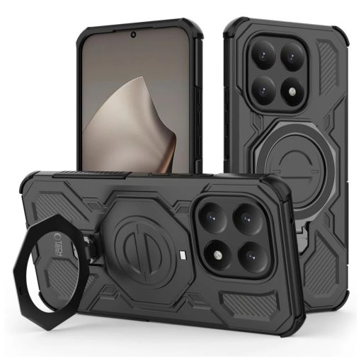 TECH-PROTECT TACTICSTAND MAGSAFE telefon tok XIAOMI 15T készülékhez, matt fekete