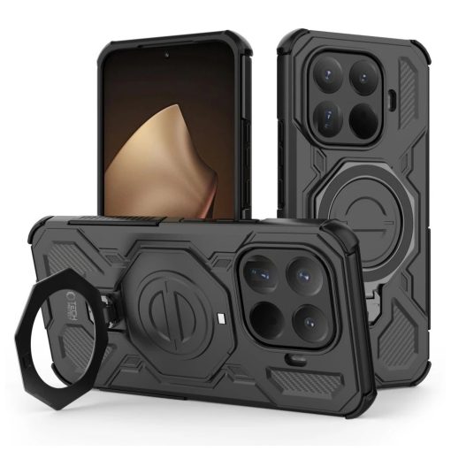 TECH-PROTECT TACTICSTAND MAGSAFE XIAOMI 15T PRO készülékhez tok matt fekete