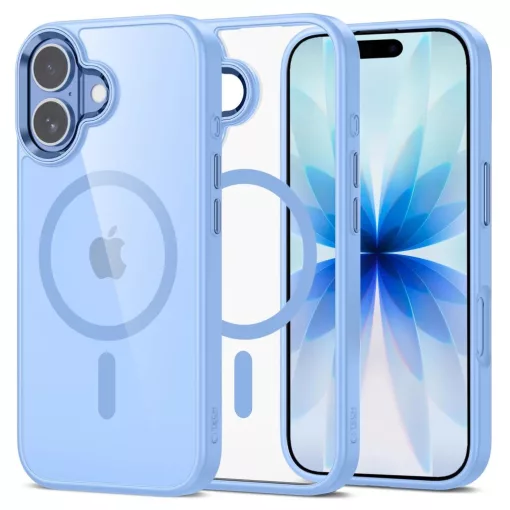 TECH-PROTECT MAGMAT MAGSAFE iPhone 17 készülékhez ködkék/átlátszó