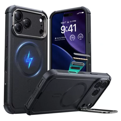 ESR CYBER ÁLLVÁNY MAGSAFE iPhone 17 Pro Max készülékhez fekete