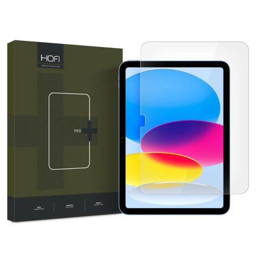 HOFI Glass Pro+ iPad 10.9” (10/2022) / iPad 11” (11/2025) készülékhez kijelzővédő átlátszó