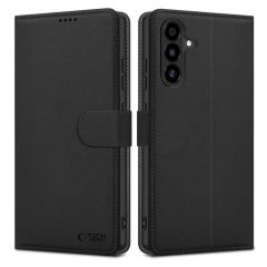   TECH-PROTECT pénztárca tok GALAXY A26 5G készülékhez fekete
