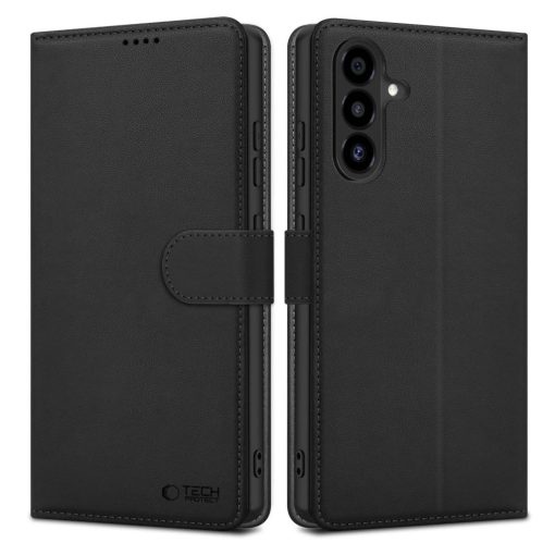 TECH-PROTECT pénztárca tok GALAXY A26 5G készülékhez fekete