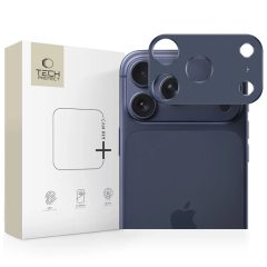   Tech-Protect Camalloy Fit+ iPhone 17 Pro Max készülékhez kamera lencsevédő mélykék
