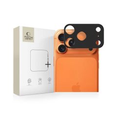   Kameralencsevédő TECH-PROTECT CAMALLOY FIT+ iPhone 17 Pro készülékhez fekete