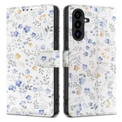   TECH-PROTECT penztárca tok GALAXY A26 5G / A17 4G / 5G készülékhez SPRING FLOWERS