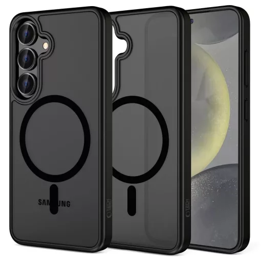 TECH-PROTECT MAGMAT MAGSAFE tok GALAXY S25 FE készülékhez MATTE fekete