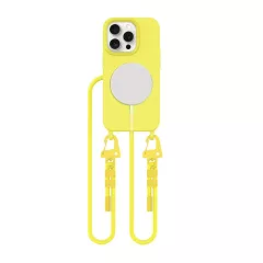   TECH-PROTECT MAGNECKLACE MAGSAFE iPhone 14 Pro készülékhez kanári sárga