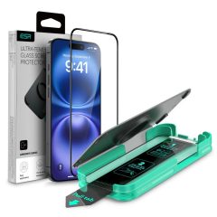   ESR ARMORITE iPhone 16 készülékhez temperált üveg fekete