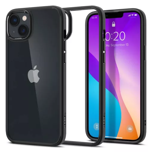 SPIGEN Ultra Hybrid iPhone 14 készülékhez tok – matt fekete