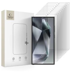  TECH-PROTECT Temperált üveg kijelzővédő csomag (10 darab) – Galaxy S24 Ultra Clear készülékhez