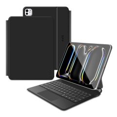   TECH-PROTECT SMARTCASE MAGNETIC + KEYBOARD iPad Pro 13” 7/8 készülékhez 2024-2025 fekete