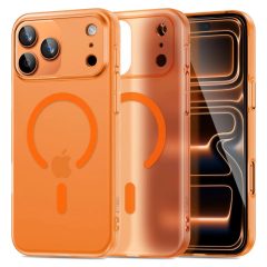   TECH-PROTECT MAGSLIM MAGSAFE iPhone 17 Pro Max tok készülékhez matt kozmikus narancs