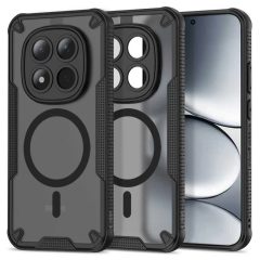  TECH-PROTECT RUGGED SHIELD MagSafe tok Xiaomi Redmi Note 15 Pro 5G készülékhez matt fekete