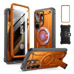   SUPCASE UNICORN BEETLE PRO MAG MAGSAFE 2-SET Samsung Galaxy S26 Ultra készülékhez tok korall